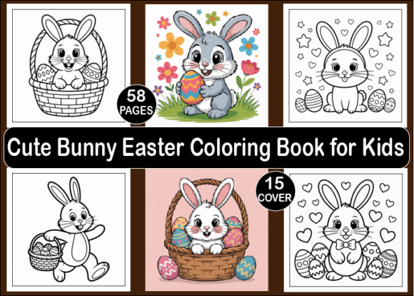 Cute Bunny Easter Coloring Book for Kids: A Strategic Resource for Creators and Entrepreneurs in the Seasonal Digital Products Market