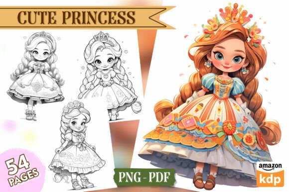 Cute Princess Coloring Pages, Vol. 02: What to Check Before You Create or Buy
